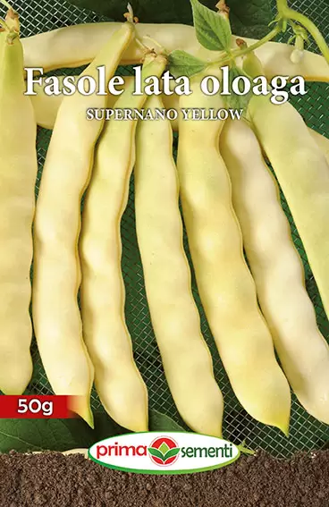 Fasole Lata Supernano Yellow 50g – Pastai Mari, Galbene, Fara Ate [1]