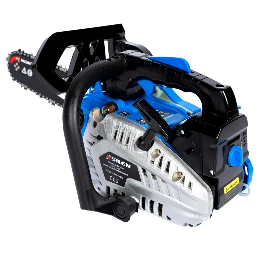 Fierastrau cu Motor pe Benzina Silen 2500 Detoolz 1.2CP, Drujba Toaletare Pomicultură Lama 12 inchi 30cm [10]