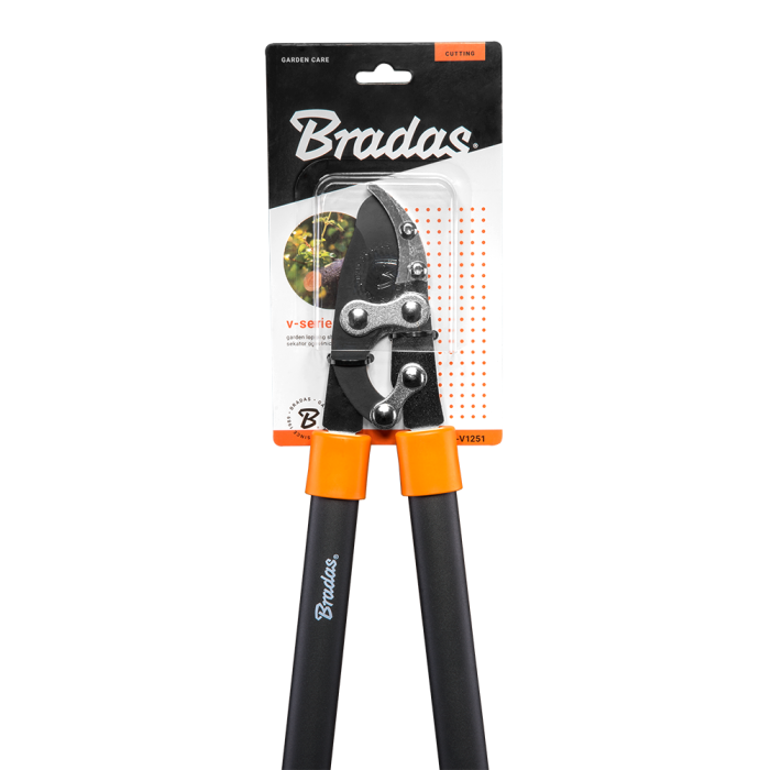 Foarfeca pentru Crengi si Pomi 40mm cu Angrenaj si Lama Tip Nicovala, Bradas V-SERIES [2]