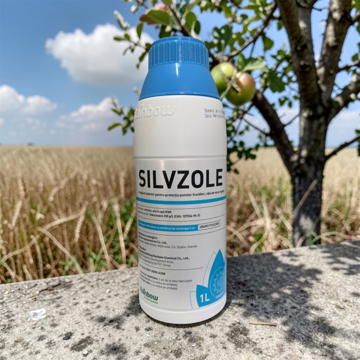 Fungicid Silvzole 1 L, Fungicid Sistemic pentru Vita de Vie, Pomi Fructiferi si Rapita [3]