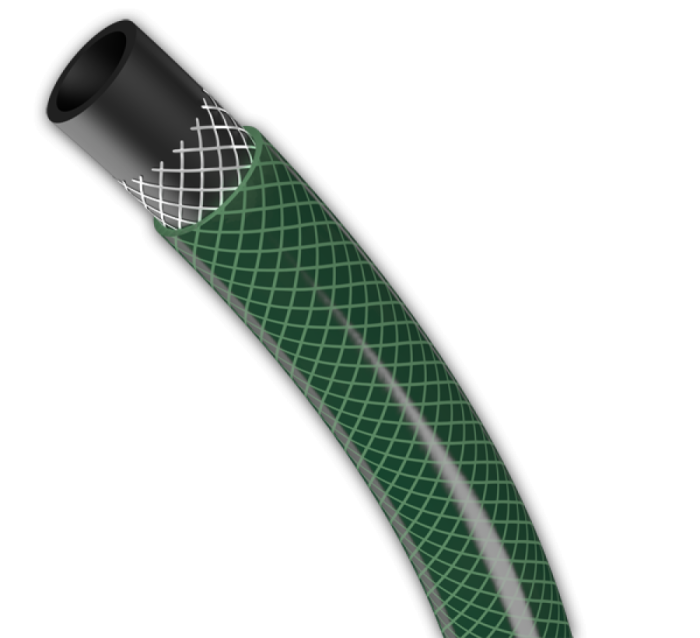 Furtun de Gradina 3/4 20m 3 Straturi Bradas Sprint, Invelis Verde Transparent, Rezistent Presiune 24 Bar [2]