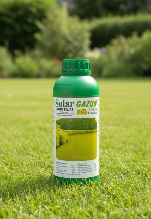 Ingrasamant Foliar Solar Gazon 1L, Fertilizant Lichid Profesional pentru Inverzire Rapida si Densitate Curte [2]