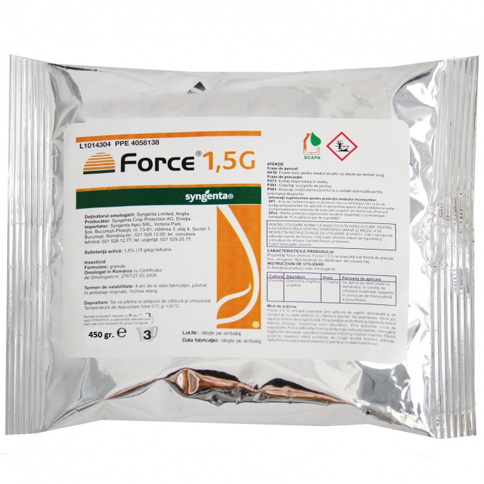 Insecticid Force 1,5 G - 450 g [1]