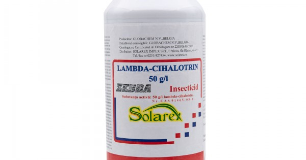 Insecticid Zebra 5, 50 ml, Substanța Activă Lambda-Cihalotrin, Combatere Dăunători [2]