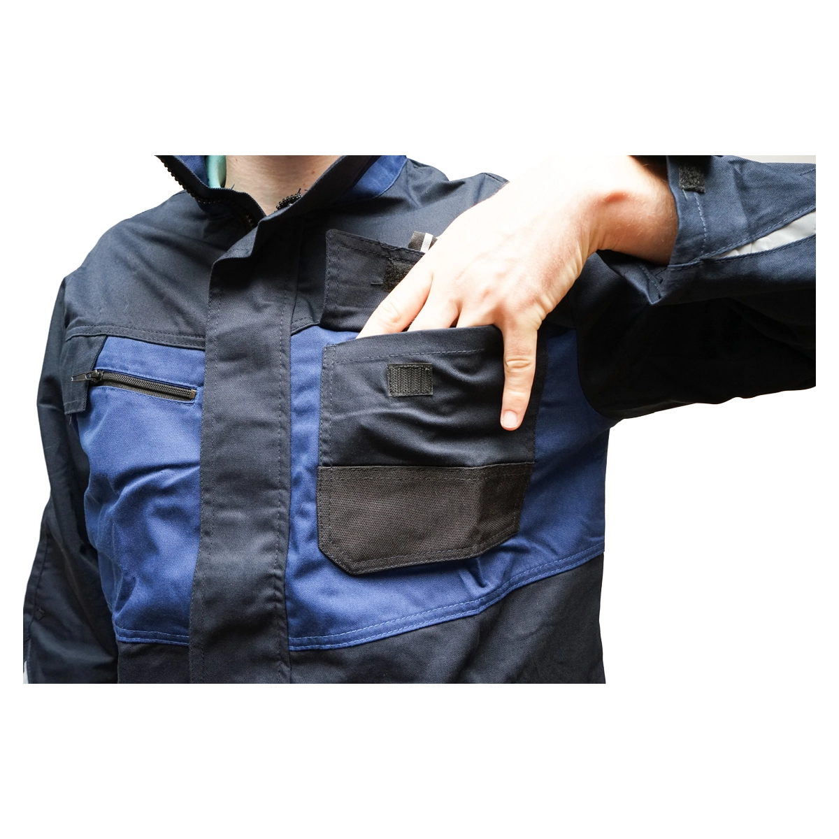 Jacheta de lucru albastru navy M [3]