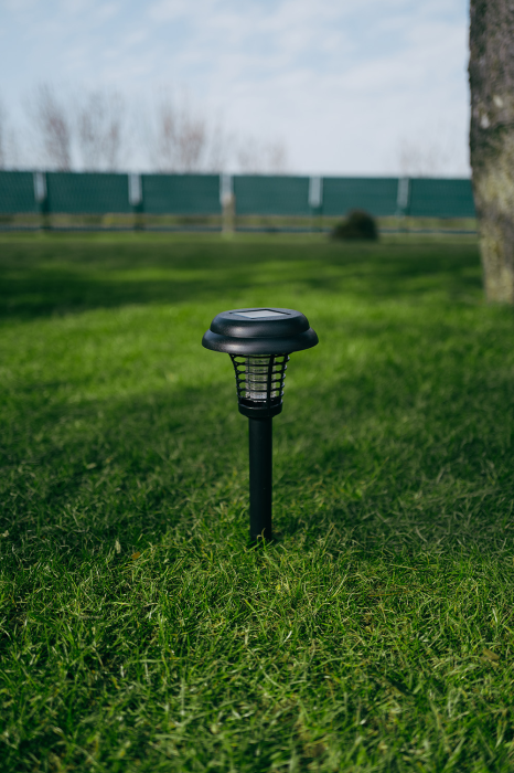 Lampa Insecticida Solara LED si UV 42x14cm Bradas, Aparat Anti Tantari si Muste pentru Curte si Terasa Ieftin [2]