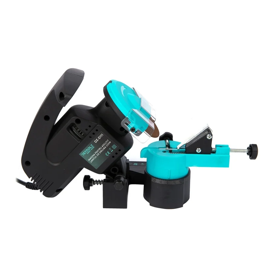 Masina de Ascutit Lantul de Drujba 220W Detoolz DZ-D111, Dispozitiv Compact Profesional pentru Ascutire Lanturi [3]