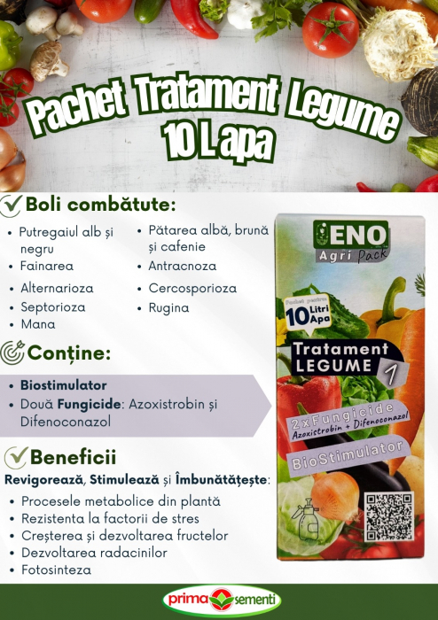 Pachet Tratament pentru legume - Eno Agri Pack (10 L apa) [2]