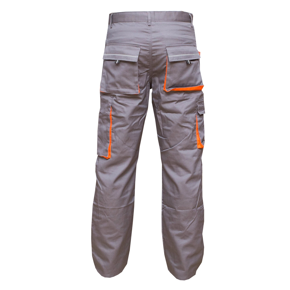 Pantaloni de lucru gri cu portocaliu, marimea 50 [3]