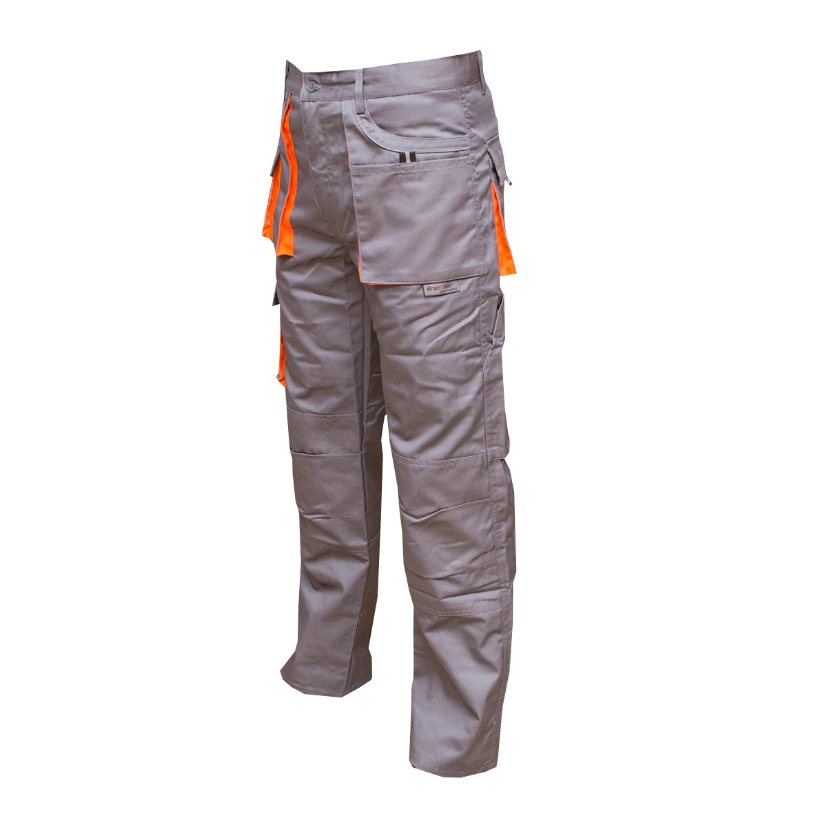 Pantaloni de lucru gri cu portocaliu, marimea 50 [2]