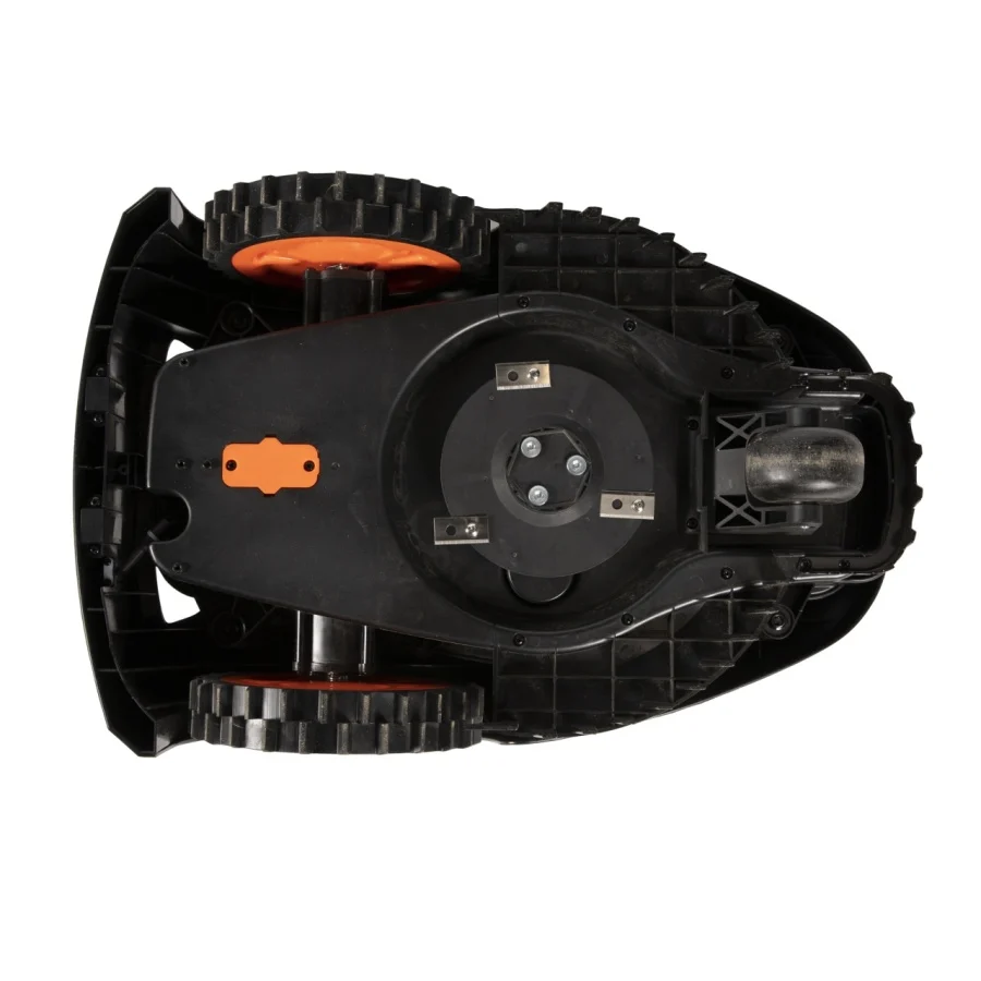 Robot de Tuns Gazon 18cm Detoolz, Masina Automata de Taiat Iarba cu Acumulator 2Ah pentru Curte 600mp [8]