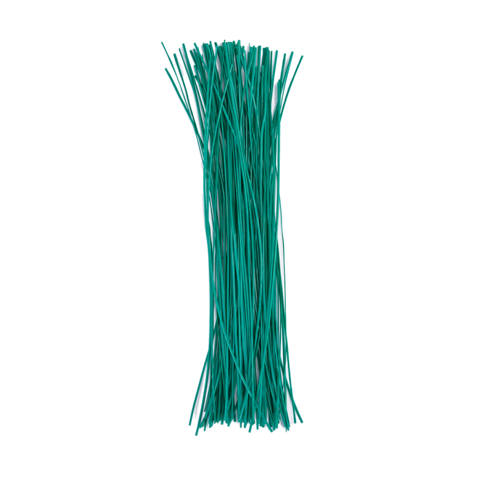 Sarma Plastificata pentru Legat Plante 20cm Rola Set 100 Bucati Bradas, Fir Metalic Flexibil Invelit in PVC [2]