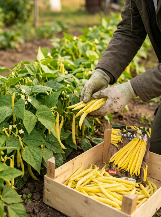 Seminte Fasole Oloaga Sonesta 100g - Soi Galben Pitic Fara Ate [2]