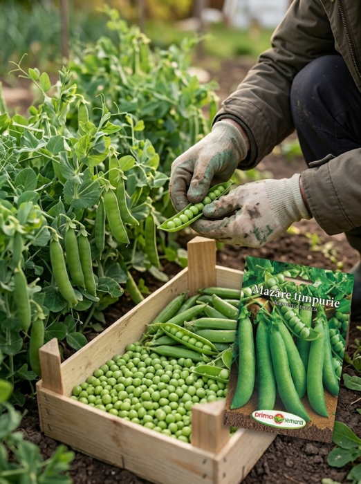 Seminte Mazare Timpurie Meraviglia D'Italia 20g - Soi Dulce Productiv [2]