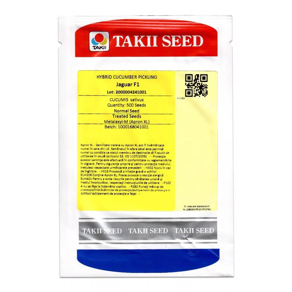 Seminte Profesionale Castraveti Jaguar F1 (TECU 530), Pachet 500 Seminte, Klastorf [4]