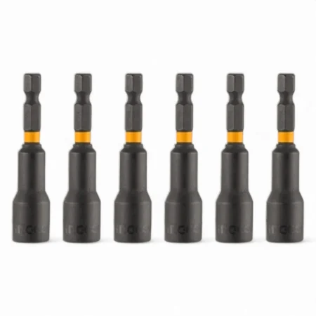 Set 6 Chei Tubulare Magnetice 1/4 Hexagonale 6-12mm AMN1231 pentru Bormasina [2]
