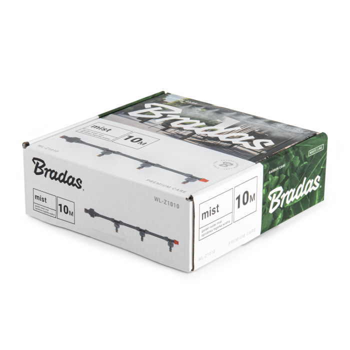 Set Perdea de Apa 10m pentru Racorire si Ceata Terasa sau Solar Bradas, Kit Complet DIY cu 6 Duze Alama [3]