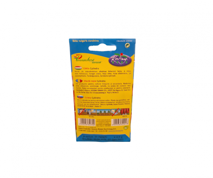 Sfeclă roșie Cylindra 2.5g [2]