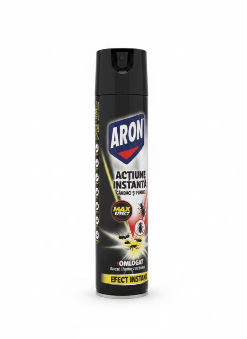 Spray Insecticid Aroxol Actiune Instant 300ml, Aerosol cu Efect de Soc Fulgerator pentru Muste si Tantari [2]