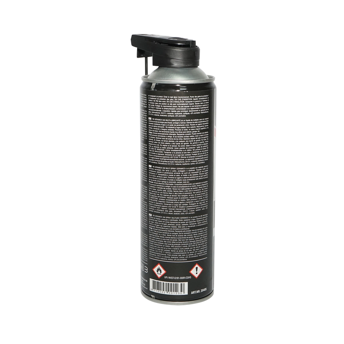 Spray Multifunctional X-40 Ceramic Xeramic 500ml, Lubrifiant Tehnic pentru Curatare, Protectie si Deblocare Unelte [2]