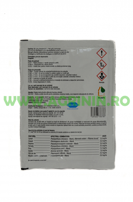Acrobat MZ 69 WG 20 G , 200 G , 1 KG - retras! [2]