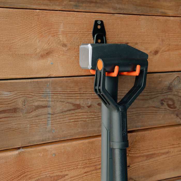 Suport Perete pentru Unelte Bradas BASIC, Sarcina Maxima 15 kg, Otel Inoxidabil si PVC, 129 x 130 mm [3]