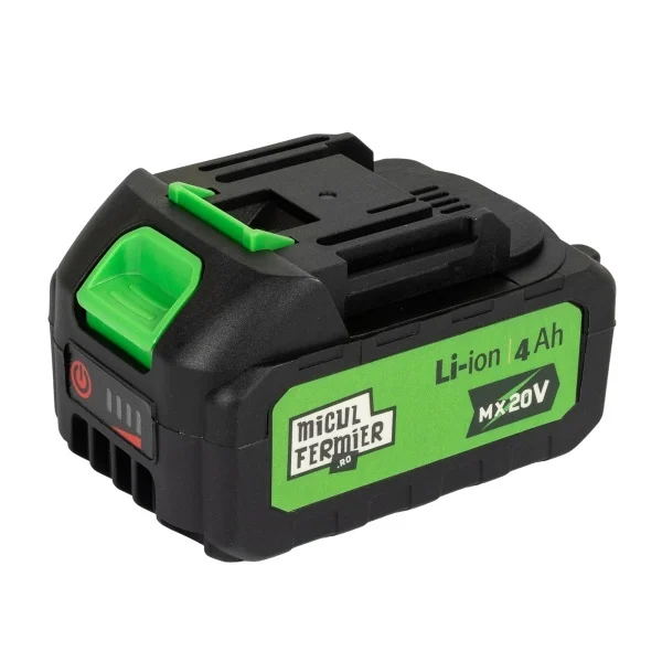 Trimmer Electric Micul Fermier 20V Motor Fara Perii, Cositoare Iarba cu 2 Acumulatori 4Ah G01 [9]