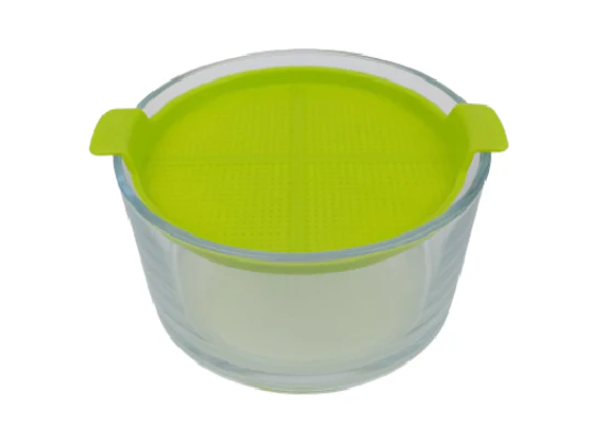 Vas Sticla Germinare cu Sita – Muguri Perfecti, Curatare si Scurgere Ideala [3]