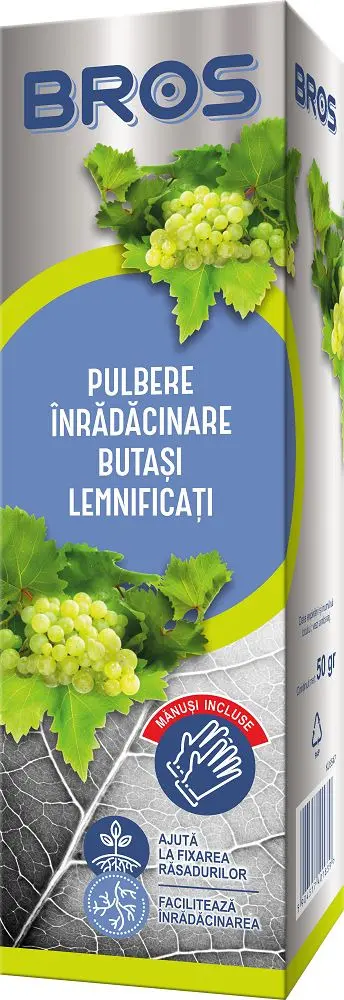 Diverse - Bros Pulbere Inradacinare 50 g – pentru plante lemnoase