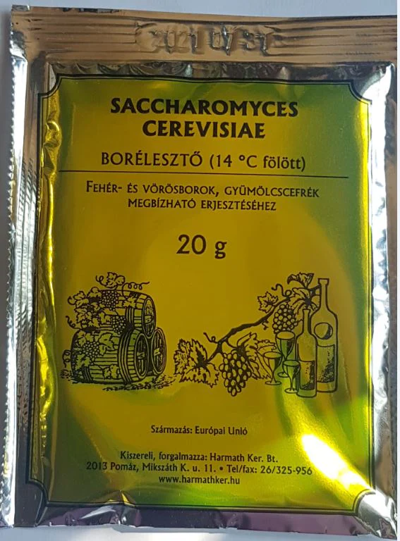 Drojdie Saccharomyces cerevisiae 20 g – fermentatie la 14°C [1]