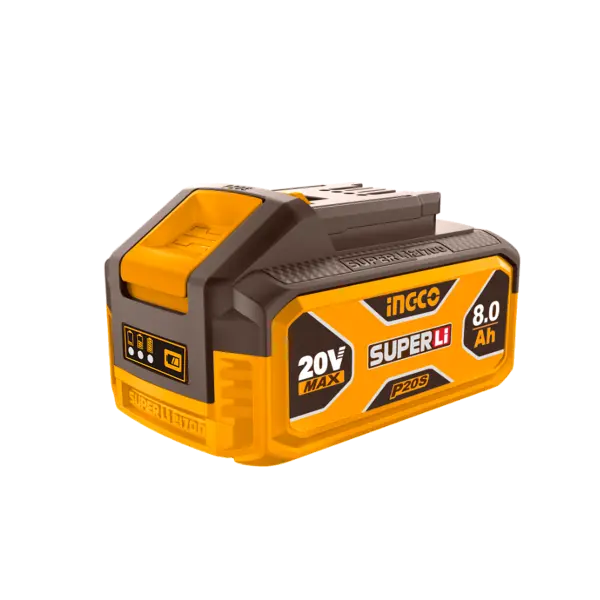 Acumulator Li-Ion 20V 8Ah Ingco P20S, Baterie de Mare Capacitate si Autonomie pentru Scule Profesionale [2]