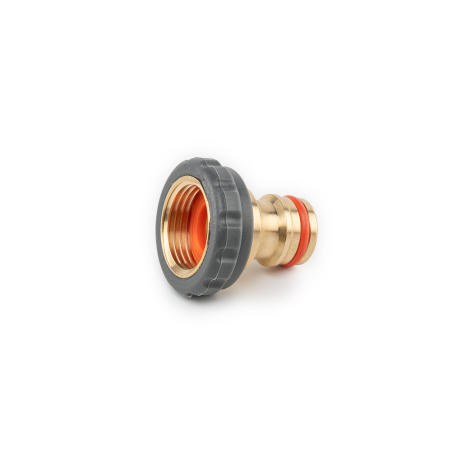 Accesorii irigat - Adaptor Robinet Bradas din Alama, Filet Interior 1/2 inch, Invelis Antiderapant TPE
