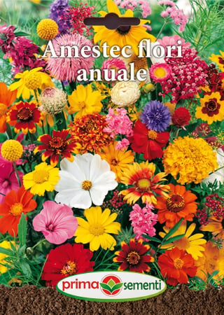 Seminte flori - Amestec Flori Anuale 0.7g - Seminte Flori Decorative pentru Gradina