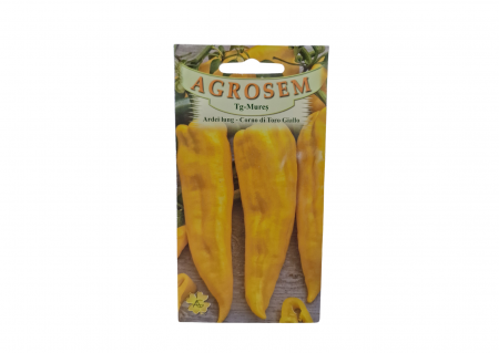 Seminte legume - Ardei lung - Corno di Toro Giallo 0.4 g