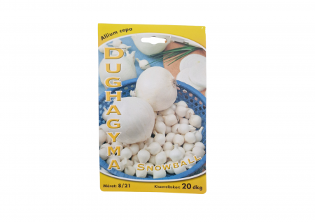 Seminte - Arpagic ceapa alba Snowball – 200g - Calibru 8/21