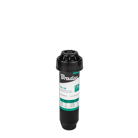 Accesorii irigat - Aspersor Pop-Up Spray Escamotabil 7.6cm Bradas, Duza 360 Grade cu Filet Interior 1/2 pentru Gazon