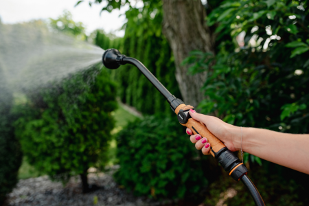 Bagheta pentru Irigat Bradas, 8 Functii, 47 cm, Maner Ergonomic Antiderapant, Negru [2]