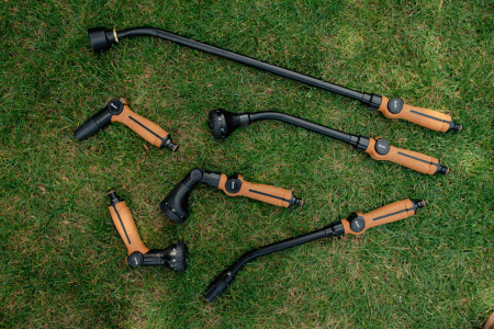 Bagheta pentru Irigat Bradas, 8 Functii, 47 cm, Maner Ergonomic Antiderapant, Negru [4]