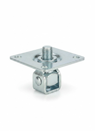 Feronerie si accesorii - Balama Aplicata Poarta 20mm, Balama Heavy Duty cu Placa pentru Porti Metalice si Lemn