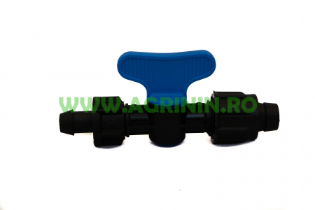 Accesorii irigat - Robinet Jolly 16mm cu capac - pentru banda