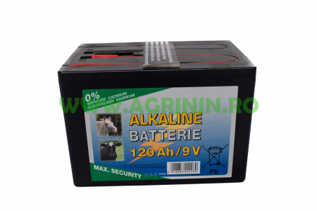 Produse Zootehnie - Baterie alcalina pentru gard electric 120Ah/ 9 V
