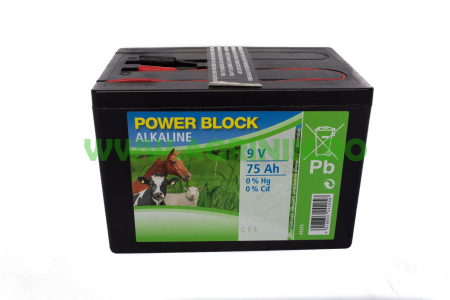 Accesorii gard electric - Baterie gard electric 9V/ 75 AH
