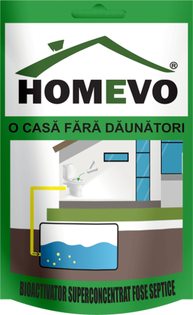 Diverse casa si gradina - Bioactivator Fose Septice 2 Capsule Homevo - Solutie Superconcentrata