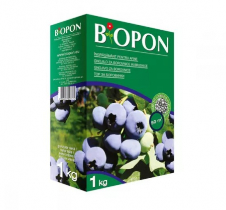Ingrasaminte plante - CUTIE / KG - BIOPON ÎNGRĂȘĂMÂNT AFINE 1KG