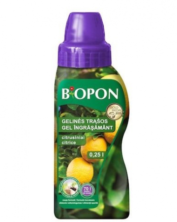 Ingrasaminte plante - FLORI - GEL - Biopon ingrasamant gel citrice 250ml