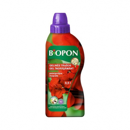 Ingrasaminte plante - FLORI - GEL - Biopon Ingrasamant gel pentru muscate 500 ml