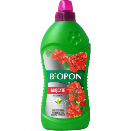 Ingrasaminte plante - FLORI - Biopon Ingrasamant muscate 1L