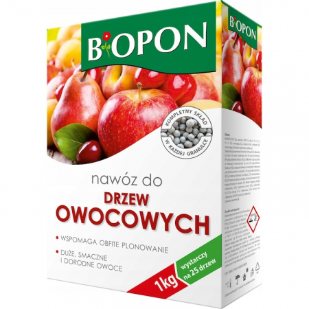 Ingrasaminte plante - CUTIE / KG - Biopon Ingrasamant pentru pomi fructiferi 1kg