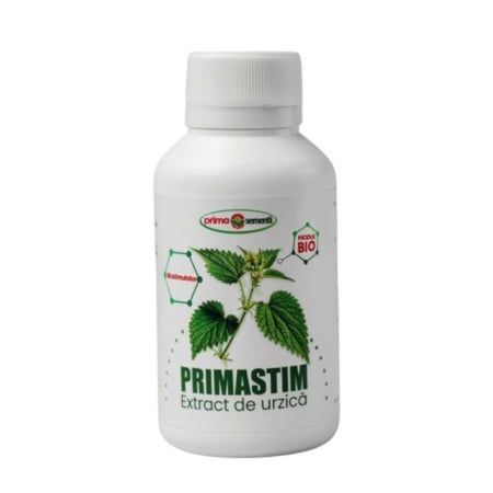 Ingrasaminte plante - Biostimulator Natural Primastim Extract de Urzica 50ml, Fortifiant si Insecticid Ecologic Plante