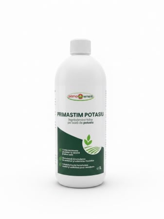 Ingrasaminte plante - Biostimulator Primastim Potasiu 1L Prima Sementi - Ingrasamant Lichid Profesional pentru Coacere si Gust